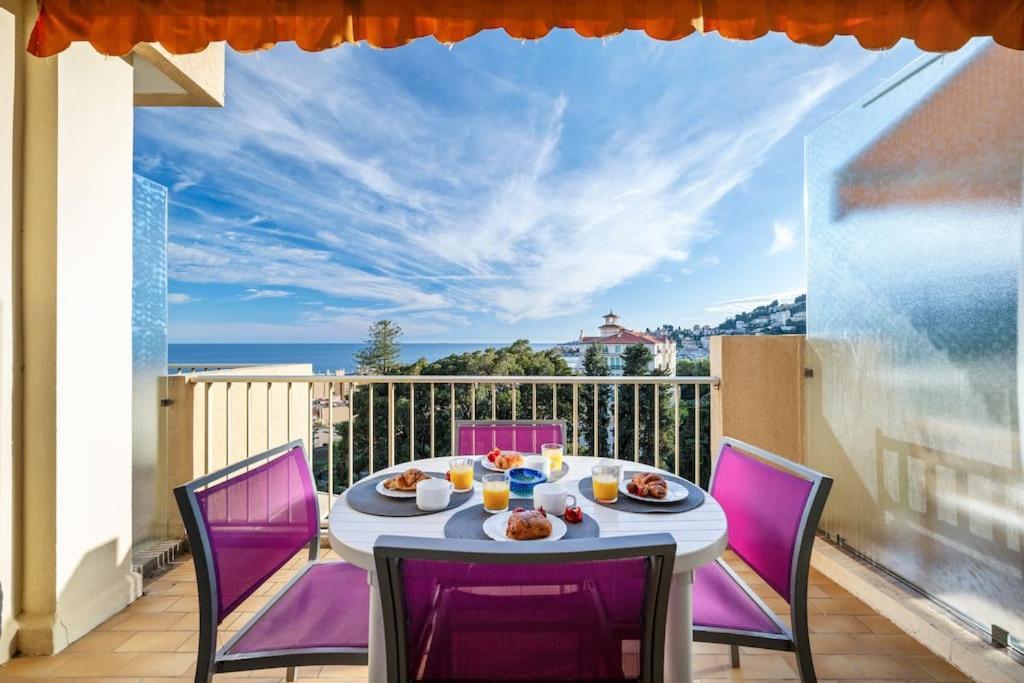 Le Fontana Rosa - Vue Mer - Terrasse - Parking Inclus Menton Exterior photo